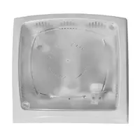 Plafoniera 2xE27 26W IP20 Double Kare-1 Alb