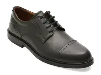 Pantofi eleganti BITE THE BULLET negri, RM115, din piele naturala