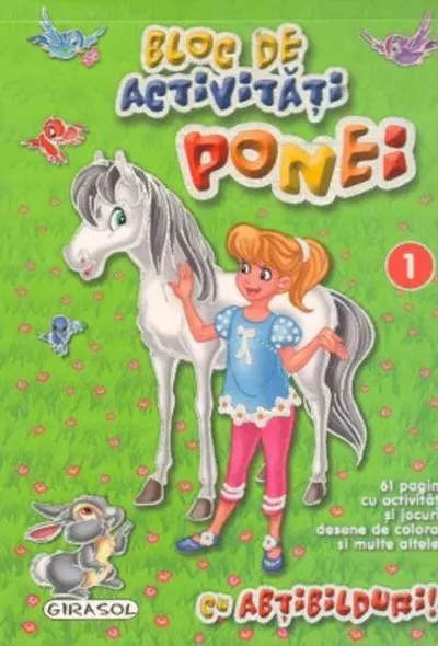 Bloc de activități. Ponei 1 - Paperback brosat - ***