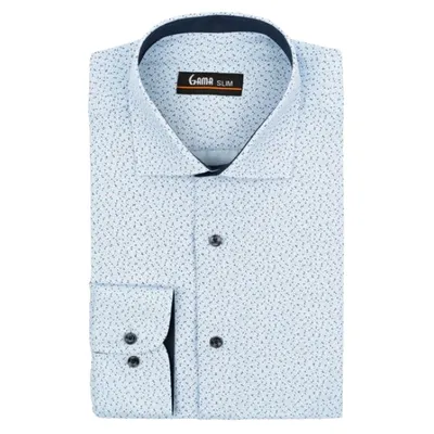 Camasa barbati CT07OXFORD.62 Slim Fit, bleu/bleumarin/rosu, Gama | marimea 41/42