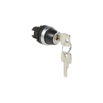 Osmoz non illuminated key selector switch - 3 stay-put positions 45°