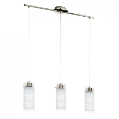 Lampa suspendata Olvero,3x7w,nichel