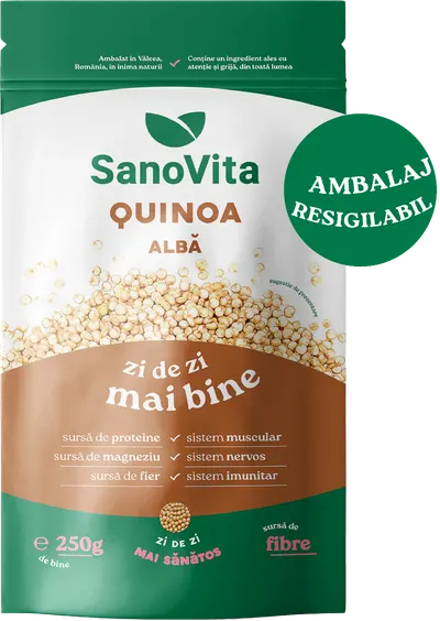 Quinoa alba, 250g, SanoVita