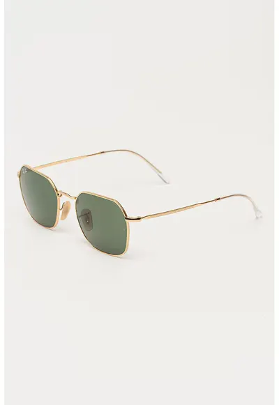 Ochelari de soare unisex cu lentile in degrade - Auriu/Auriu rose