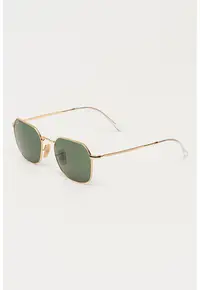 Ochelari de soare unisex cu lentile in degrade - Auriu/Auriu rose