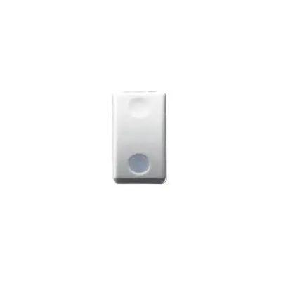 Intrerupator 1p 250v Ac - 16ax - With Replaceable Neutral Lens - Backlit 230 V Ac - 1 Module - System White