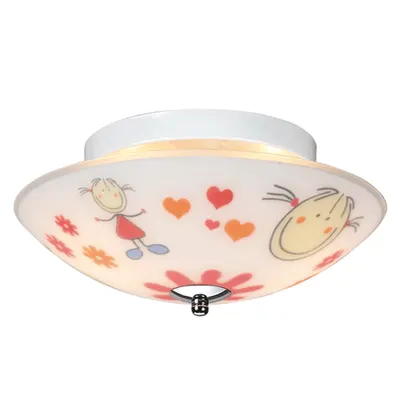Plafoniera Girls Multicolor 2xE27 40W