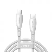 Cablu Date si Incarcare USB-C - USB-C Joyroom S-A59 Vibrant, 60W, 1.2m, Alb