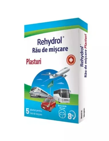 Plasturi Rehydrol Rau de Miscare, 5 bucati, MBA Pharma
