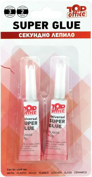 Lipici instant Top Office - 3 g, 2 buc. in blister