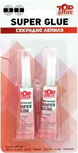 Lipici instant Top Office - 3 g, 2 buc. in blister