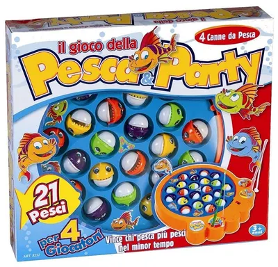 Joc de societate pentru copii RS Toys - Prinde pestisorul