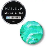 Gel NAILSUP Mermaid Art 08 5g pentru Pictură, Nail Art și Efect Sirenă