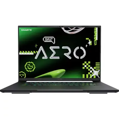 Laptop Gaming GIGABYTE AERO X16 1WH (Procesor AMD Ryzen™ AI 7 350 (16M Cache, up to 5.0 GHz), 16inch WQXGA 165Hz, 32GB DDR5, 1TB SSD, NVIDIA GeForce RTX 5070 @8GB, Win 11 Home, Negru/Alb)
