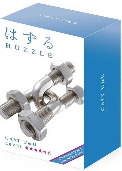 Puzzle logic metalic Hanayama - Cast Puzzle U&U Huzzle