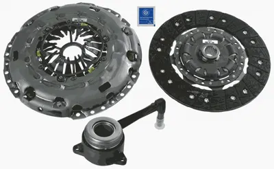 Kit ambreiaj cu autoreglare, cu rulment hidraulic (240mm) potrivit AUDI A1, A3, TT; SEAT ALTEA, ALTEA XL, LEON, TOLEDO III; SKODA OCTAVIA II; VW EOS, GOLF V, GOLF VI 2.0 09.04-11.17