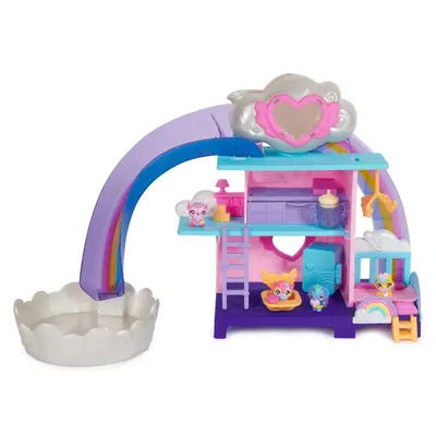 Set de joaca Incubator cu 4 figurine Hatchimals Alive