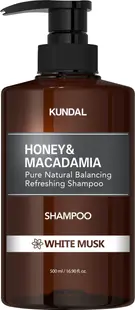 Kundal Sampon Honey & Macadamia, mosc alb, 500 ml