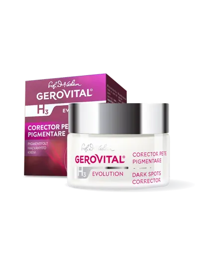Corector pentru pete pigmentare H3 Evolution, 50ml, Gerovital