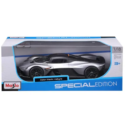 Macheta metalica, Maisto, Aston Martin Valkyrie, 1:18, Gri