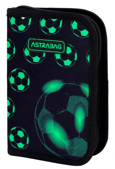 Penar școlar Astra - Minge de fotbal, 1 fermoar