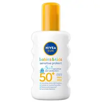 Spray pentru copii cu protectie solara SPF 50+ Sun Sensitive Protect, 200ml, Nivea