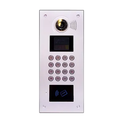 Post exterior de usa bloc sistem JB-5000 cu card reader.Sistem digital multiapartament.