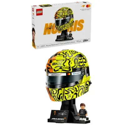 LEGO® Editions Casca lui Lando Norris McLaren Mastercard F1® Team 43023, 793 de piese