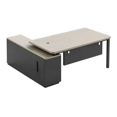 Birou managerial Valence cu corp lateral depozitare W1600&times;D800&times;H750 mm