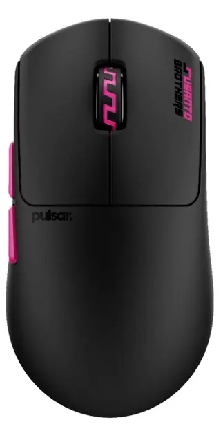 Mouse de gaming Pulsar - Susanto-X Medium, optic, fără fir , roz/negru