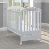 Pătuț pentru bebeluși Bambino Casa - Luce, Bianco