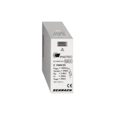 Modul descarcator fotovoltaic clasa II (C), 1000Vdc
