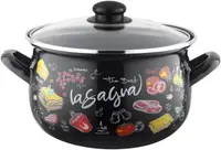 Cratiță emailată Florina - Lasagna, 20 cm, 4.2 l