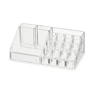 Organizator machiaj, Confortime, 22,3 x 12,7 x 8 cm, transparent