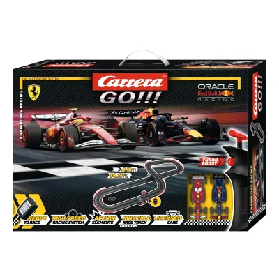 Set pista de curse cu 2 masinute, Carrera, Champions Racing