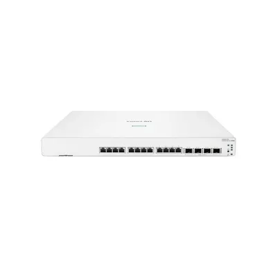 Switch rackabil Gigabit cu 12 porturi HPE Aruba Instant On 1960 JL805A, 4 porturi SFP, 320 Gbps, 238 Mpps, L2, 1U, cu management