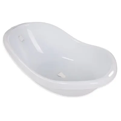 Cadita pentru bebelusi Kikka Boo Bath tub Hippo - 82 cm, albastra
