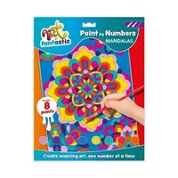 Art Fantastic Paint-By-Numbers Kit: Mandalas