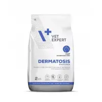 Hrana dietetica pentru pisici Vetexpert 4T Dermatosis 2 kg