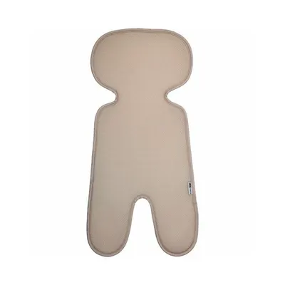 Insert antitranspiratie pentru scaun auto, FreeON, Din plasa respirabila 3D, Universal, Beige