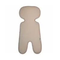 Insert antitranspiratie pentru scaun auto, FreeON, Din plasa respirabila 3D, Universal, Beige