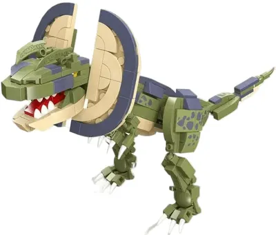 Constructor Raya Toys - Dilophosaurus, 309 piese