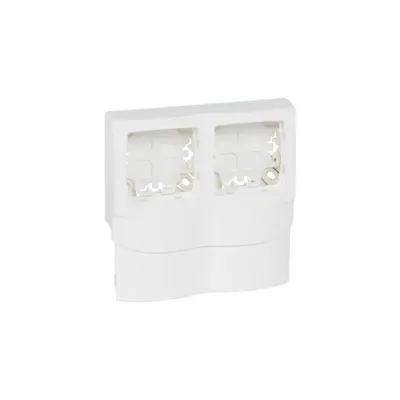 Frame Oteo - pentru fitting alongside DLPlus Mini canal cablu 32x16 - 2 module