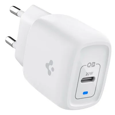Încărcător Spigen - Power Arc PE2009EU, USB-C, 20W, alb