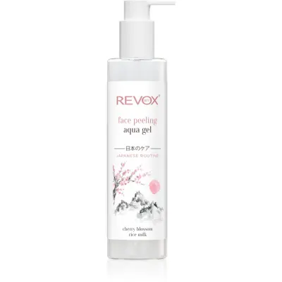 Revox B77 Japanese Routine Face Peeling Aqua Gel curatare usoara dupa exfoliere faciale 250 ml