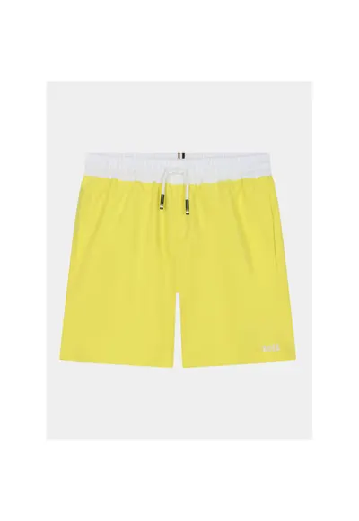 Pantaloni inot baieti - 303627379 - Poliester - 116 CM - Galben