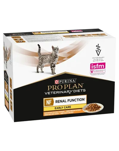 PURINA PRO PLAN Veterinary Diets Feline NF Renal Function Early Care 10x85 g