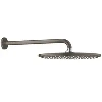Dus fix Grohe Rainshower Cosmopolitan 26066AL0 310, 1/2 inch, montare pe perete, 310 mm, 1 pulverizare, anti-calcar, mat, hard graphite