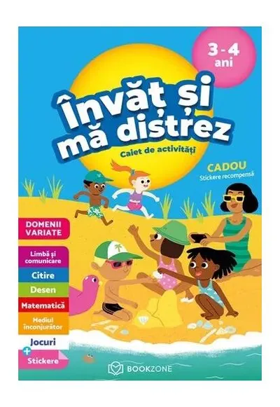 Învăț și mă distrez – 3-4 ani - Paperback brosat - Catherine Serres