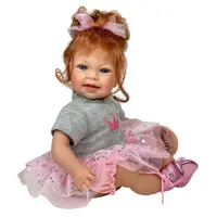 Papusa Nines DOnil, Little Susi Star, cu sunete, cu parul roscat, cu miros de vanilie, 40 cm